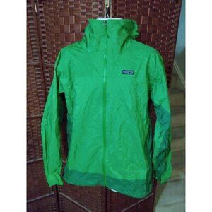 Mens Patagonia Light Jacket Hooded XL Green Outdoors
